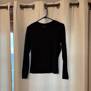Abercrombie & Fitch Classic Black Long Sleeve Tee